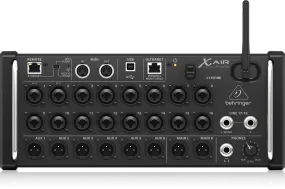 Behringer X Air XR18 18-Channel, 12-Bus Digital Mixer for iPad/Android Tablets with 16 Programmable Midas Preamps, Integrated WiFi Module and Multi-Channel USB Audio Interface