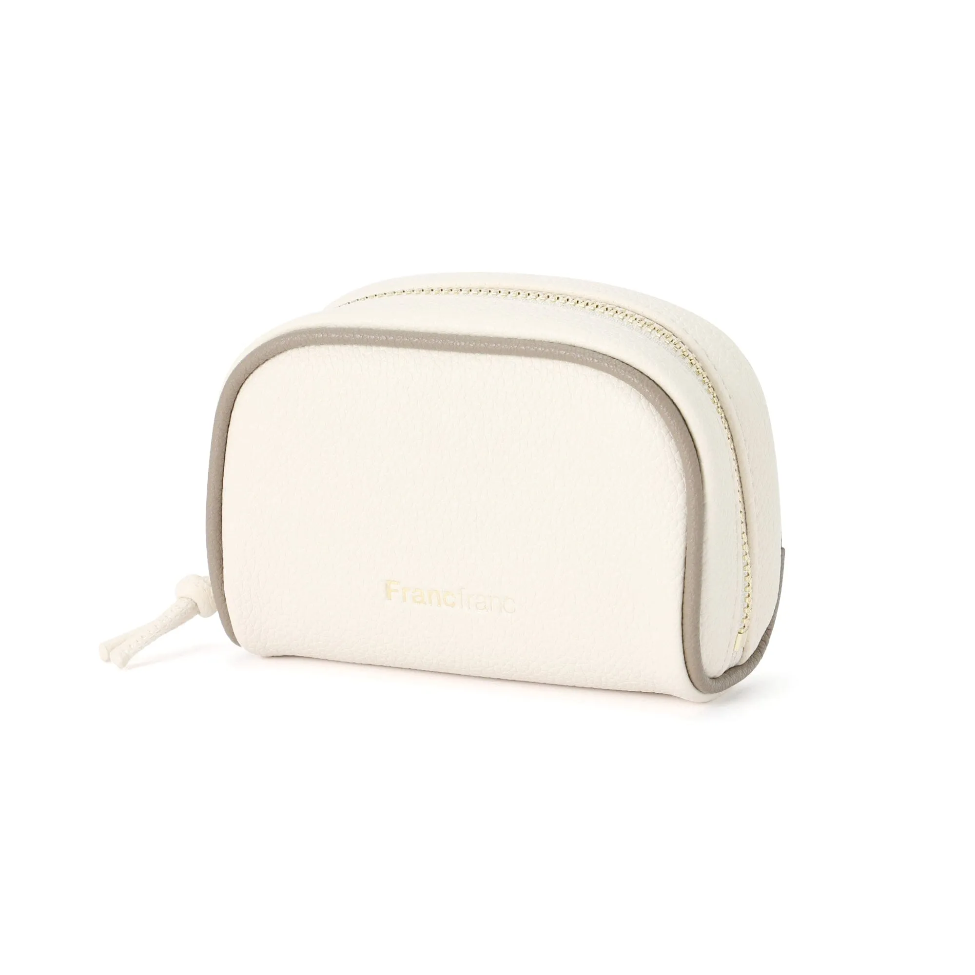 Bicolor Pouch Xs Ivory