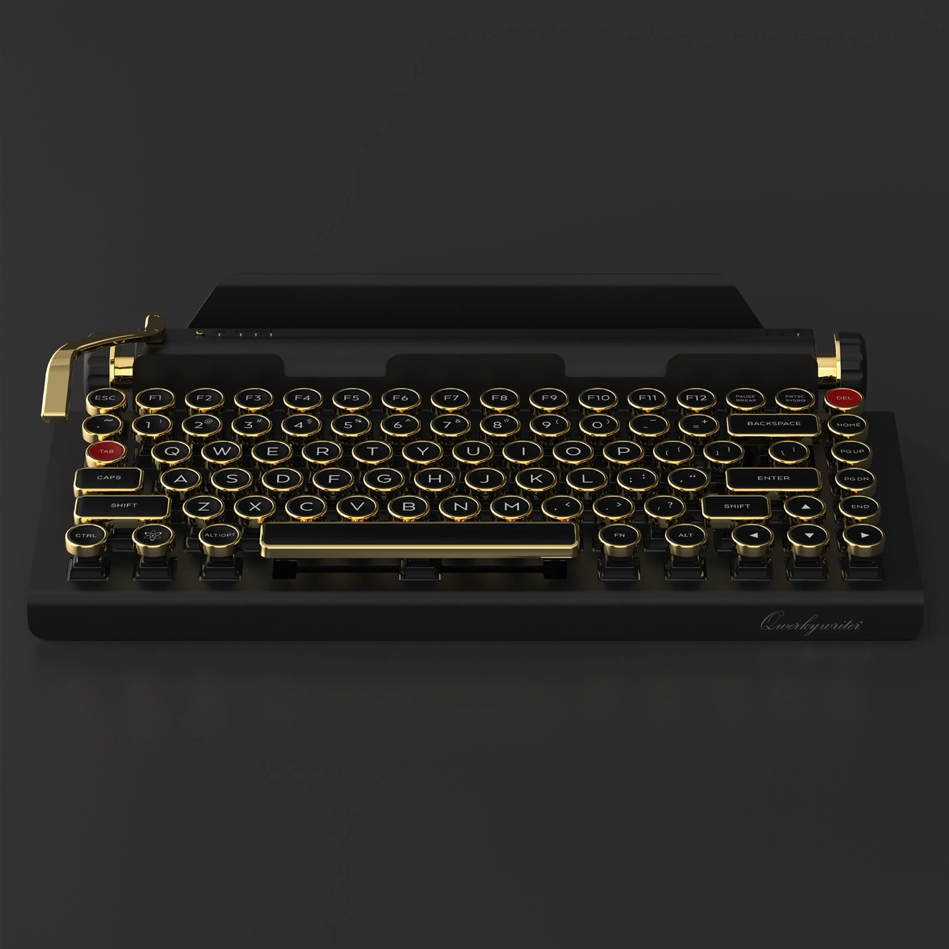 BLACK GOLD QWERKYWRITER® US Layout Limited Store Exclusive