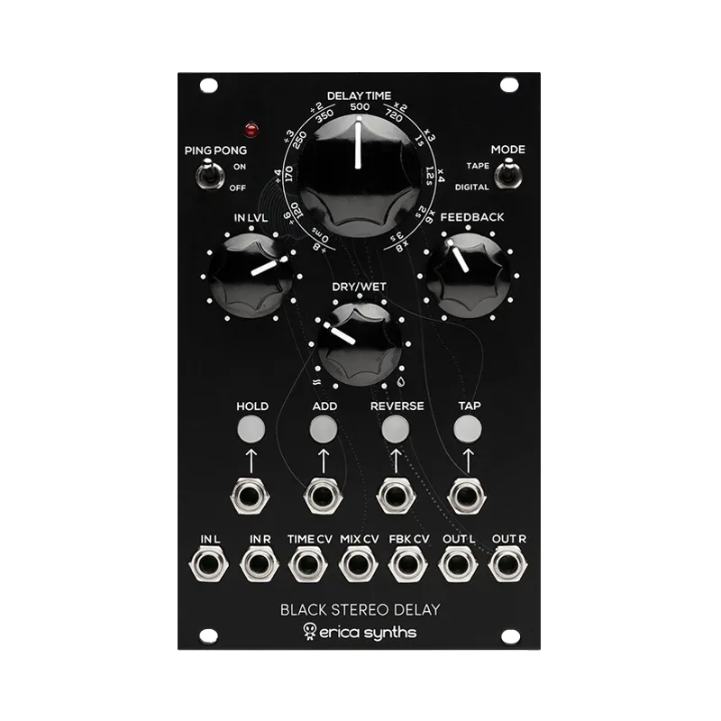 Black Stereo Delay