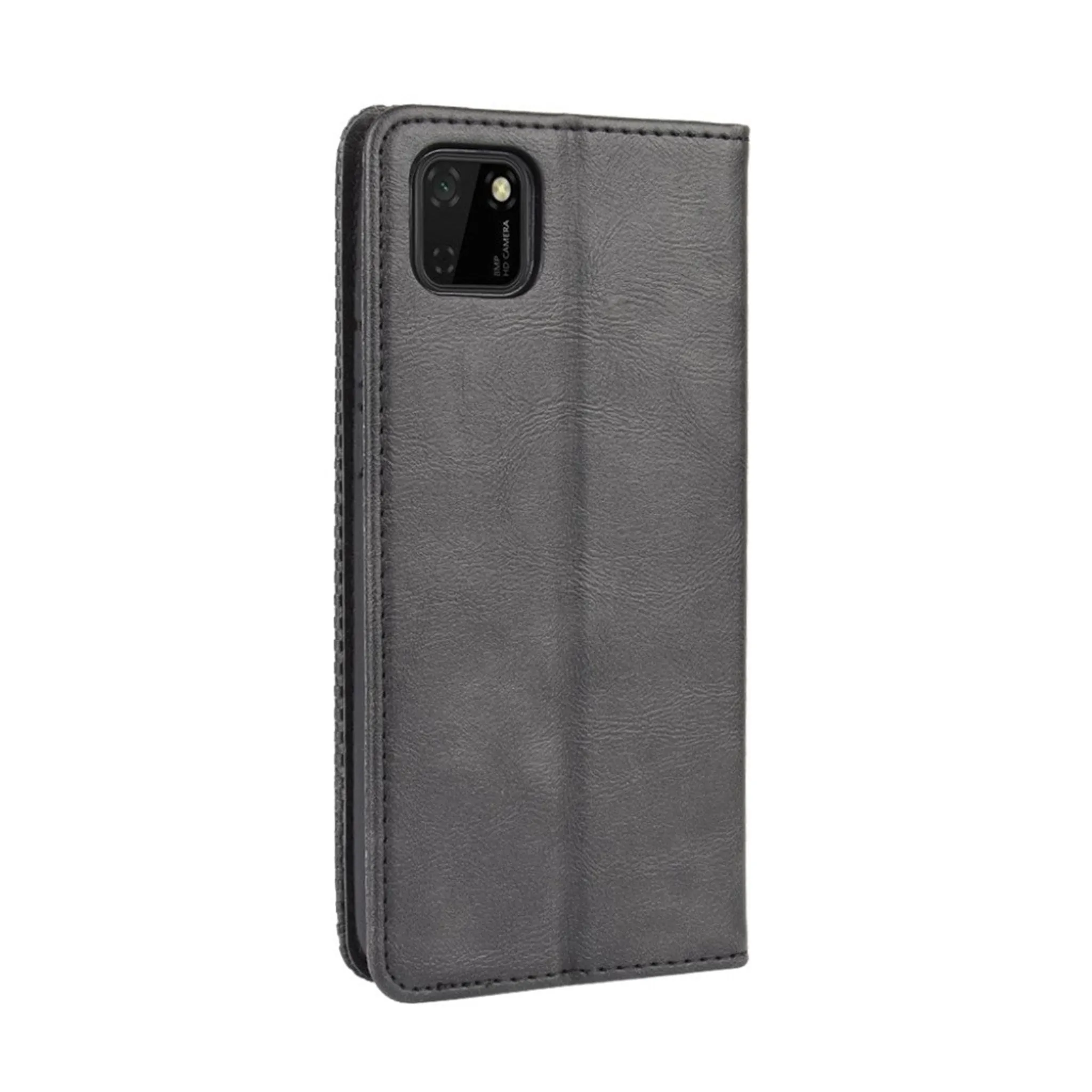 Bofink Vintage Huawei Y5p / Honor 9S leather case - Black