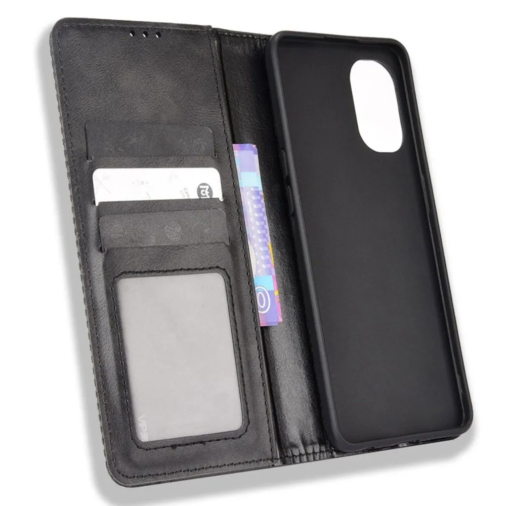 Bofink Vintage OnePlus Nord N20 5G leather case - Black