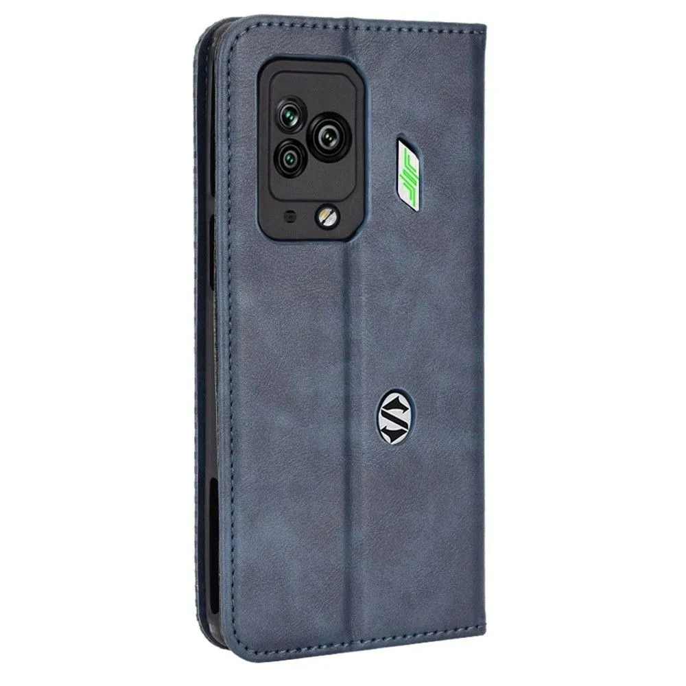 Bofink Vintage Xiaomi Black Shark 5 Pro leather case - Blue