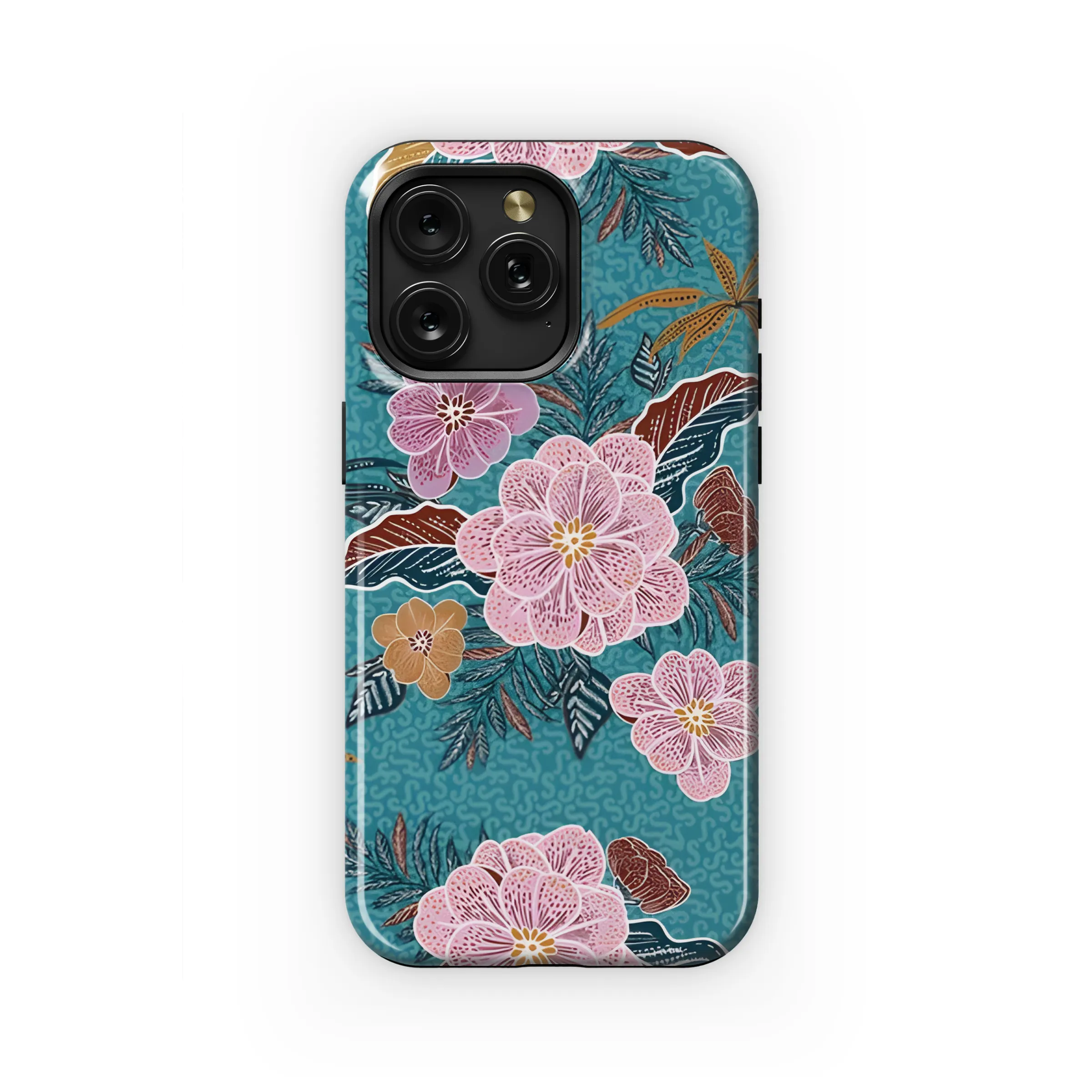 Bohemian Floral Phone Case iPhone Samsung Cover Pixel 3817