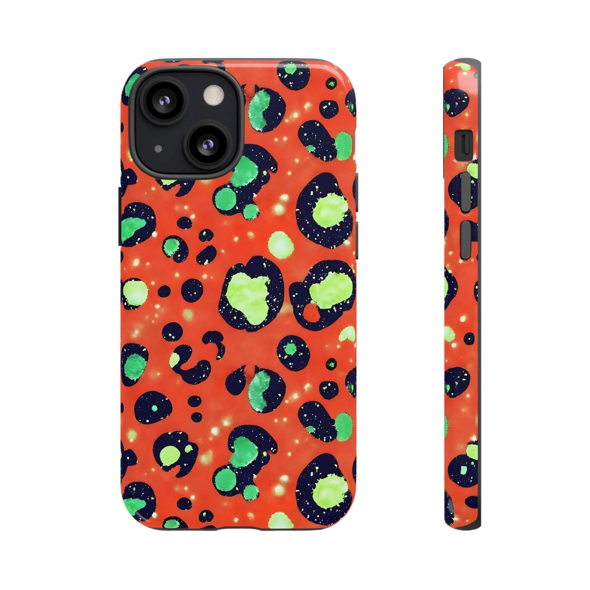 Bold Leopard Print Phone Case, Wildlife Inspired Cell Phone Cover, Tough and Stylish for Animal Lovers,Vibrant Design