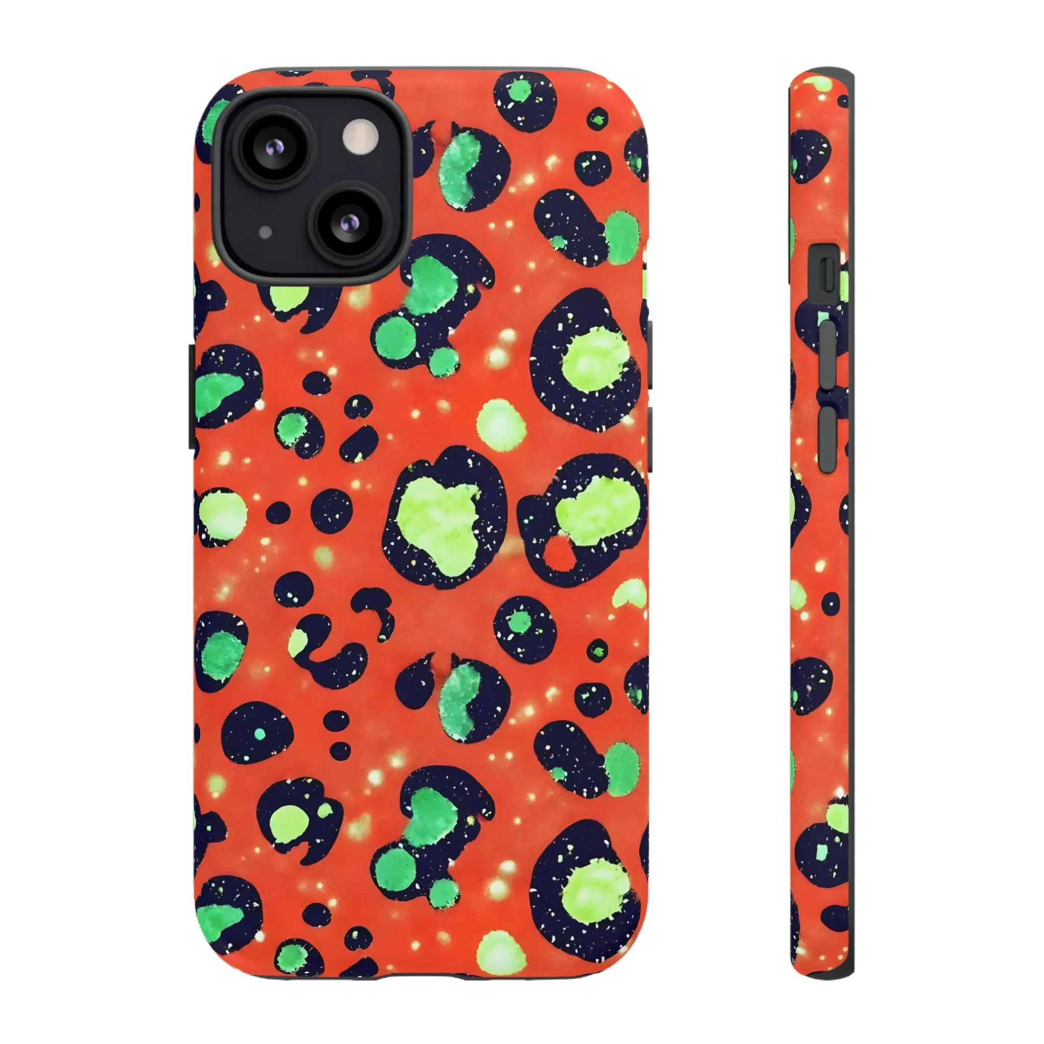 Bold Leopard Print Phone Case, Wildlife Inspired Cell Phone Cover, Tough and Stylish for Animal Lovers,Vibrant Design