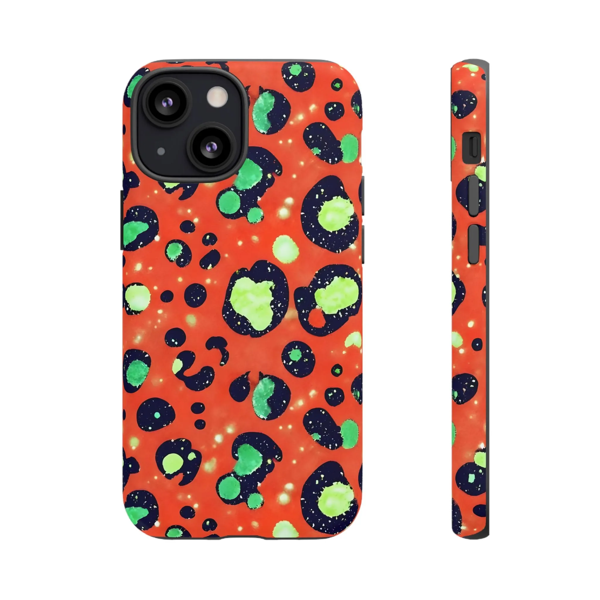 Bold Leopard Print Phone Case, Wildlife Inspired Cell Phone Cover, Tough and Stylish for Animal Lovers,Vibrant Design