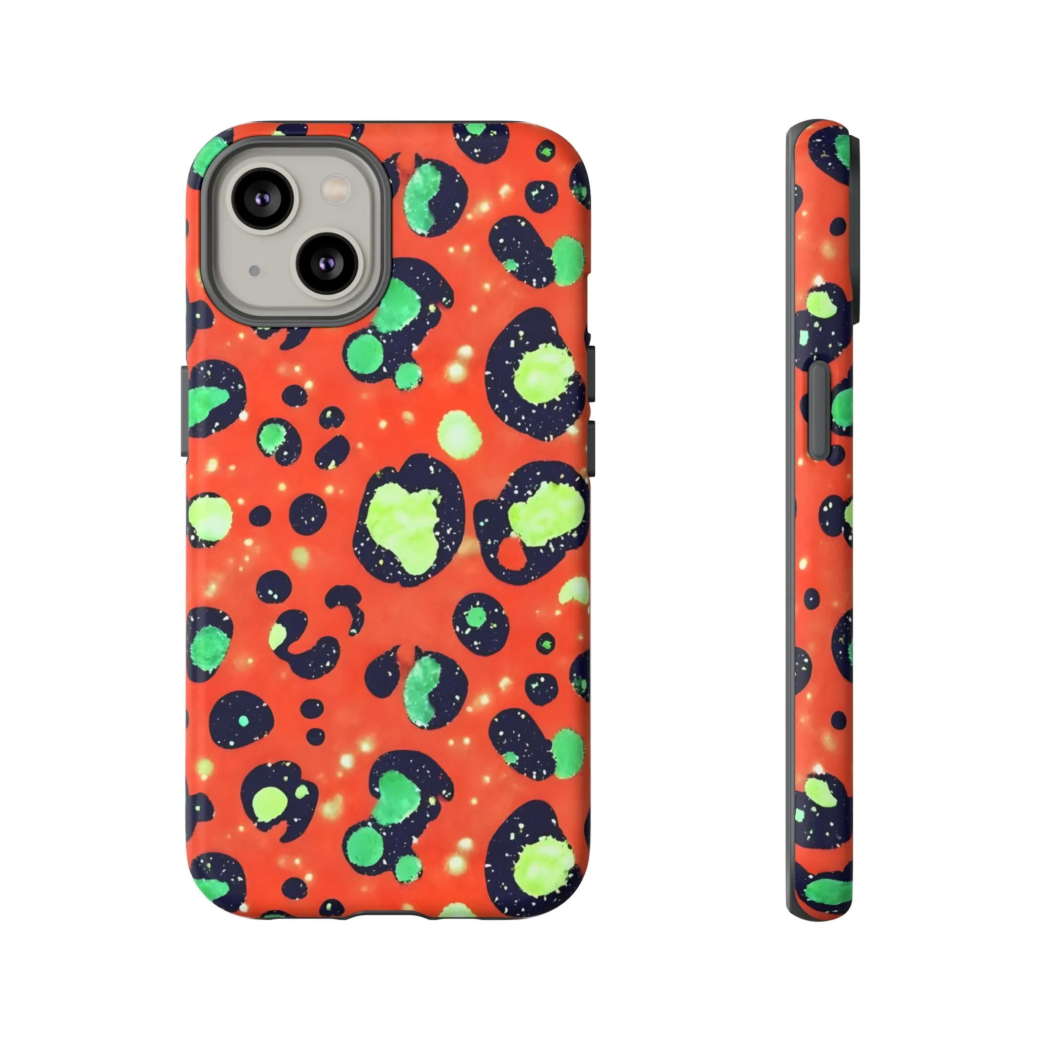 Bold Leopard Print Phone Case, Wildlife Inspired Cell Phone Cover, Tough and Stylish for Animal Lovers,Vibrant Design