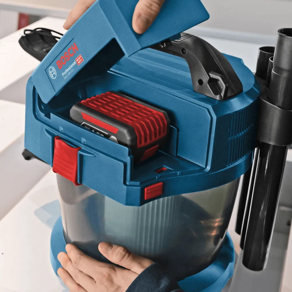 Bosch GAS 18V-10L Cordless Wet & Dry Vacuum / Dust Extractor 6L 18V [Bare]