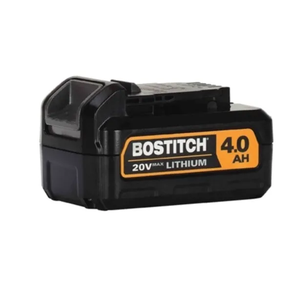 Bostitch BCB204 Lithium-Ion Battery, 20 V Battery, 4 Ah, 1 hr Charging