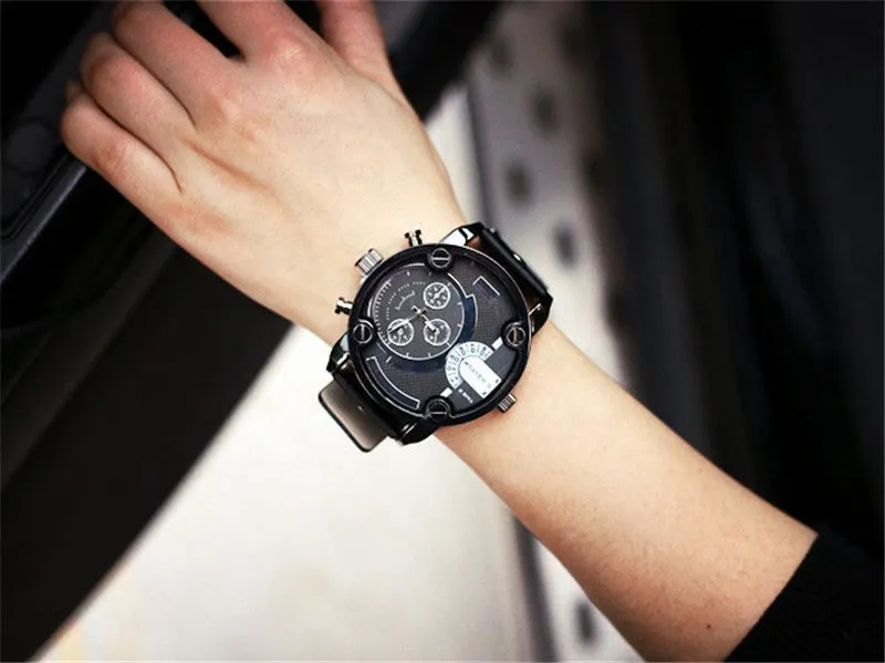 Brand Men Dz Relojes Quartz Watch Reloj Hombre Leather Strap Men'S Watches Dz Watch Men'S Military Clock Sports Watches