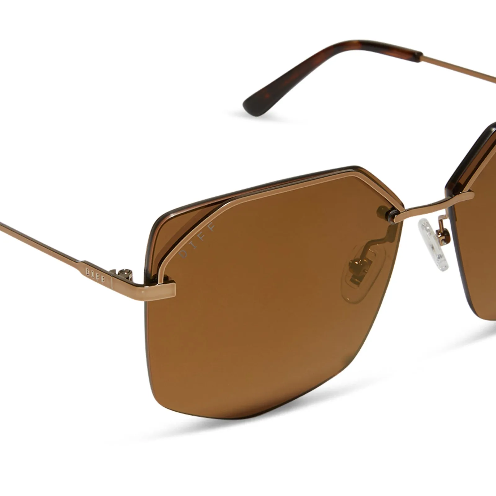 BREE - COPPER METAL   BROWN GOLD FLASH   POLARIZED SUNGLASSES