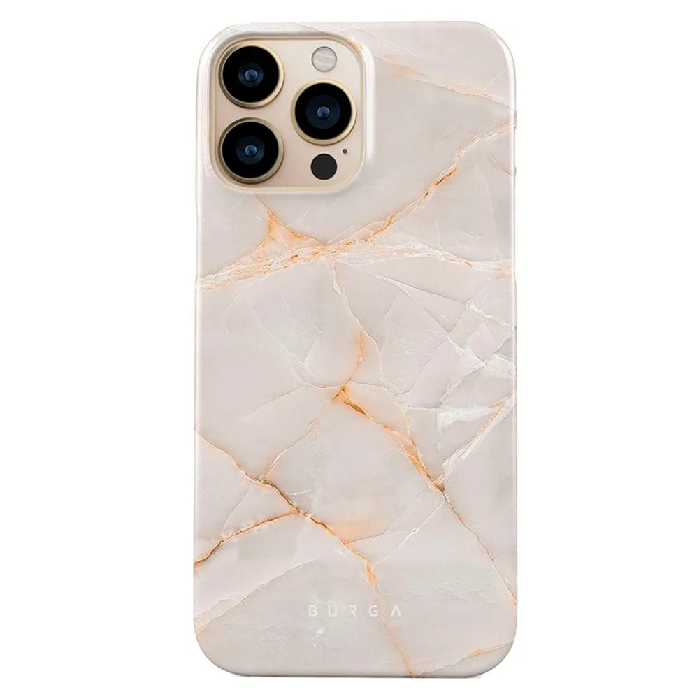 Burga iPhone 13 Pro Tough Fashion Case - Vanilla Sand