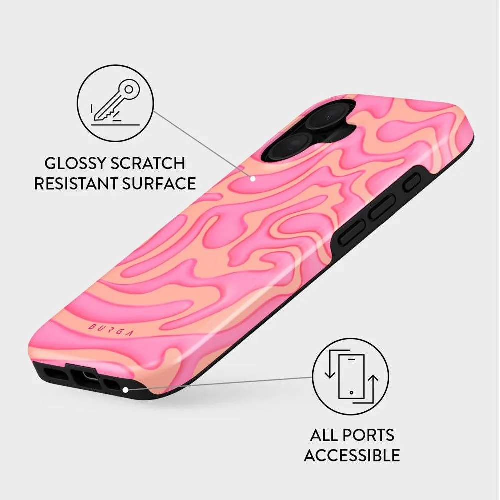 Burga iPhone 16 Tough Fashion Case - Popsicle