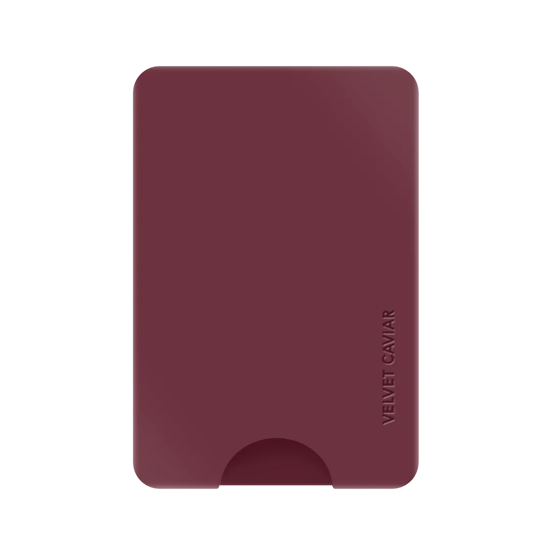 Burgundy 1990 MagSafe Wallet