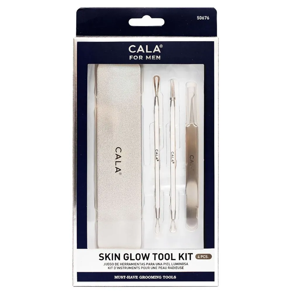 Cala Skin Glow Tool Kit (3 pcs   Metal Case)