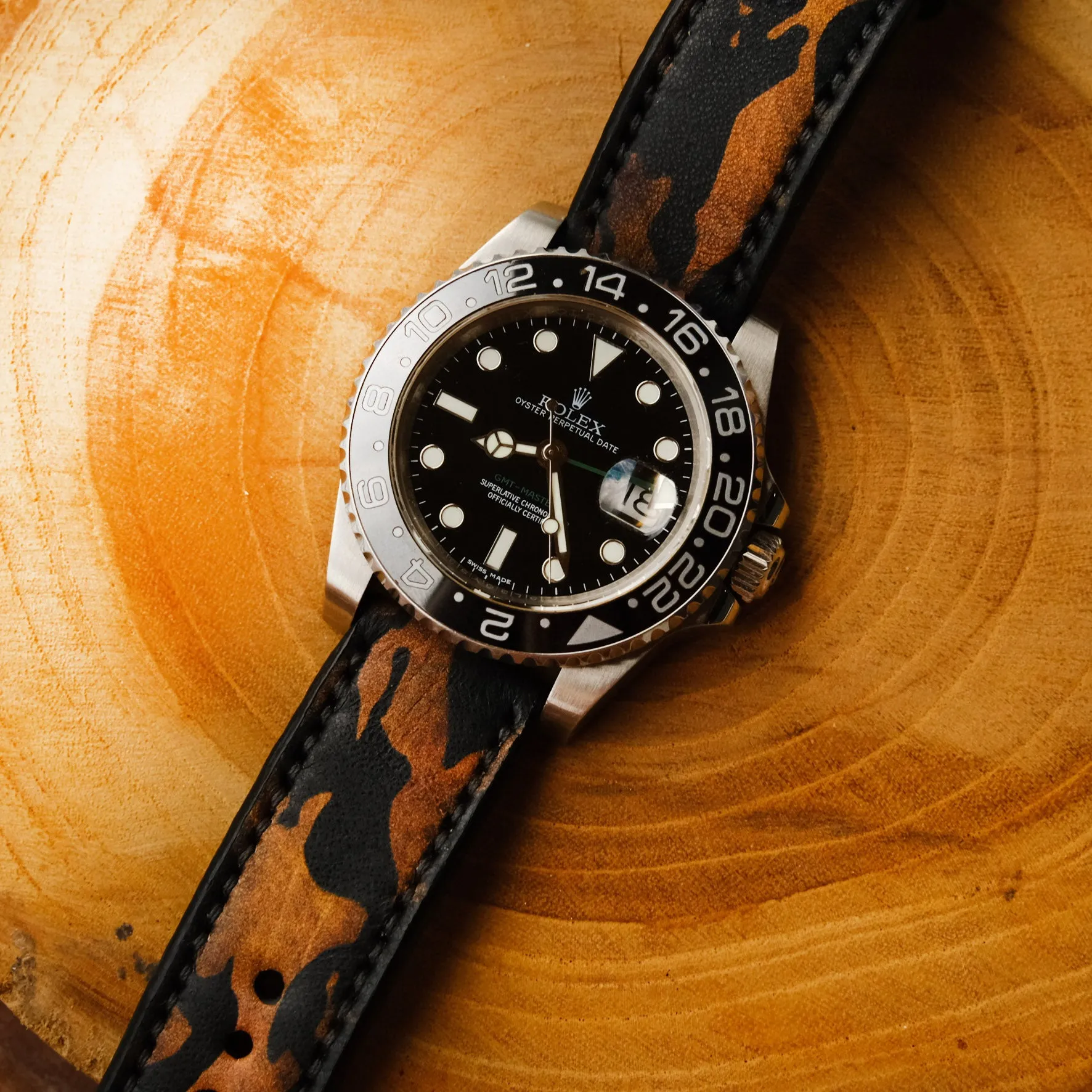 Camo Vintage Custom Rolex Straps