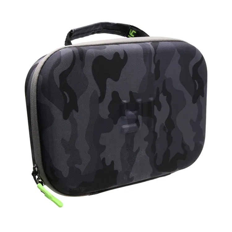 Camouflage Pattern EVA Shockproof Waterproof Portable Case forGoPro, Insta360, DJI and Other Action Cameras Accessories, Size: 27cm x 19cm x 7cm