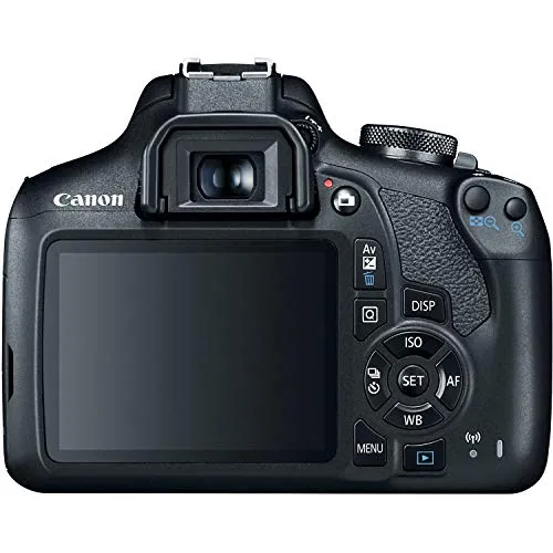 Canon EOS Rebel T7 DSLR Camera|2 Lens Kit with EF18-55mm   EF 75-300mm Lens, Black