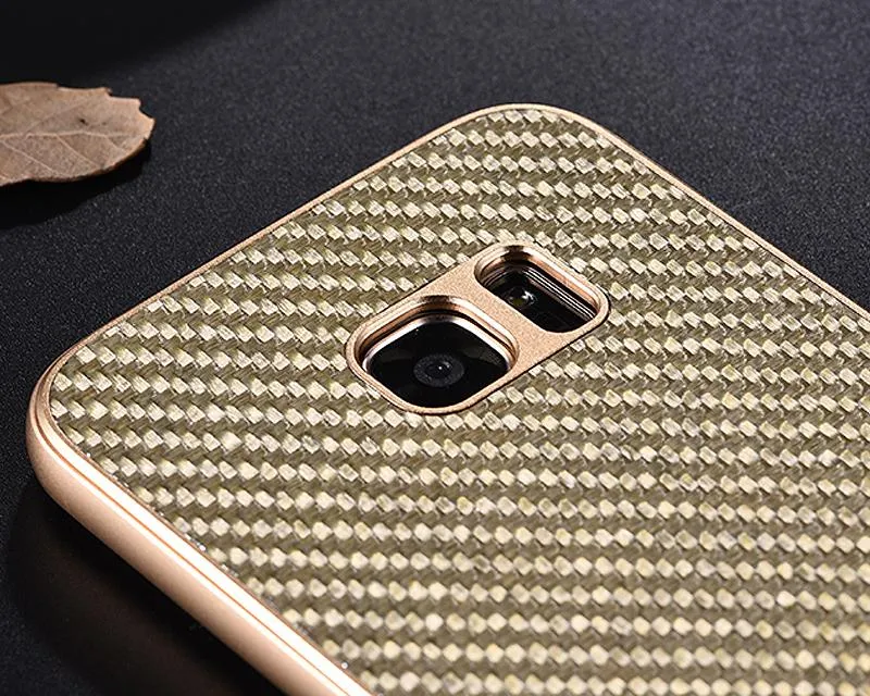 Carbon Fiber Series Samsung Galaxy Metal Case