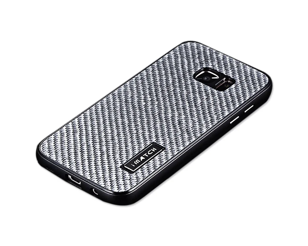 Carbon Fiber Series Samsung Galaxy Metal Case