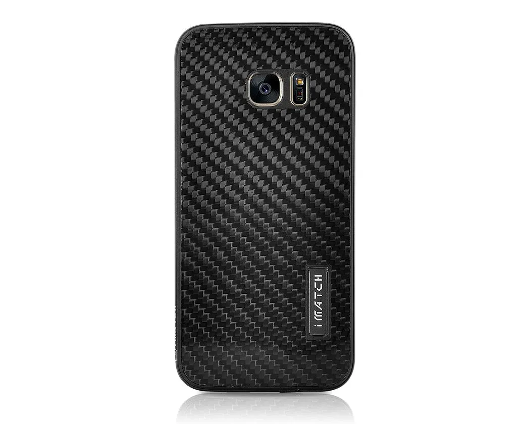 Carbon Fiber Series Samsung Galaxy Metal Case