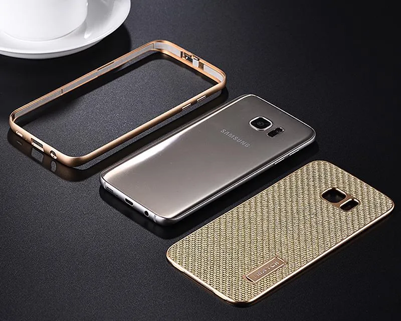 Carbon Fiber Series Samsung Galaxy Metal Case