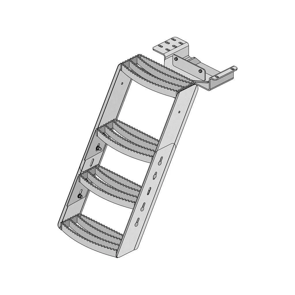 Case 90 Series Tractor Replacement Step (4-Step Unit)