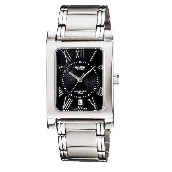 Casio BEM-100D-1A2VDF Silver Stainless Watch for Men and Women