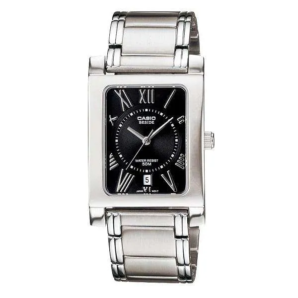 Casio BEM-100D-1A2VDF Silver Stainless Watch for Men and Women