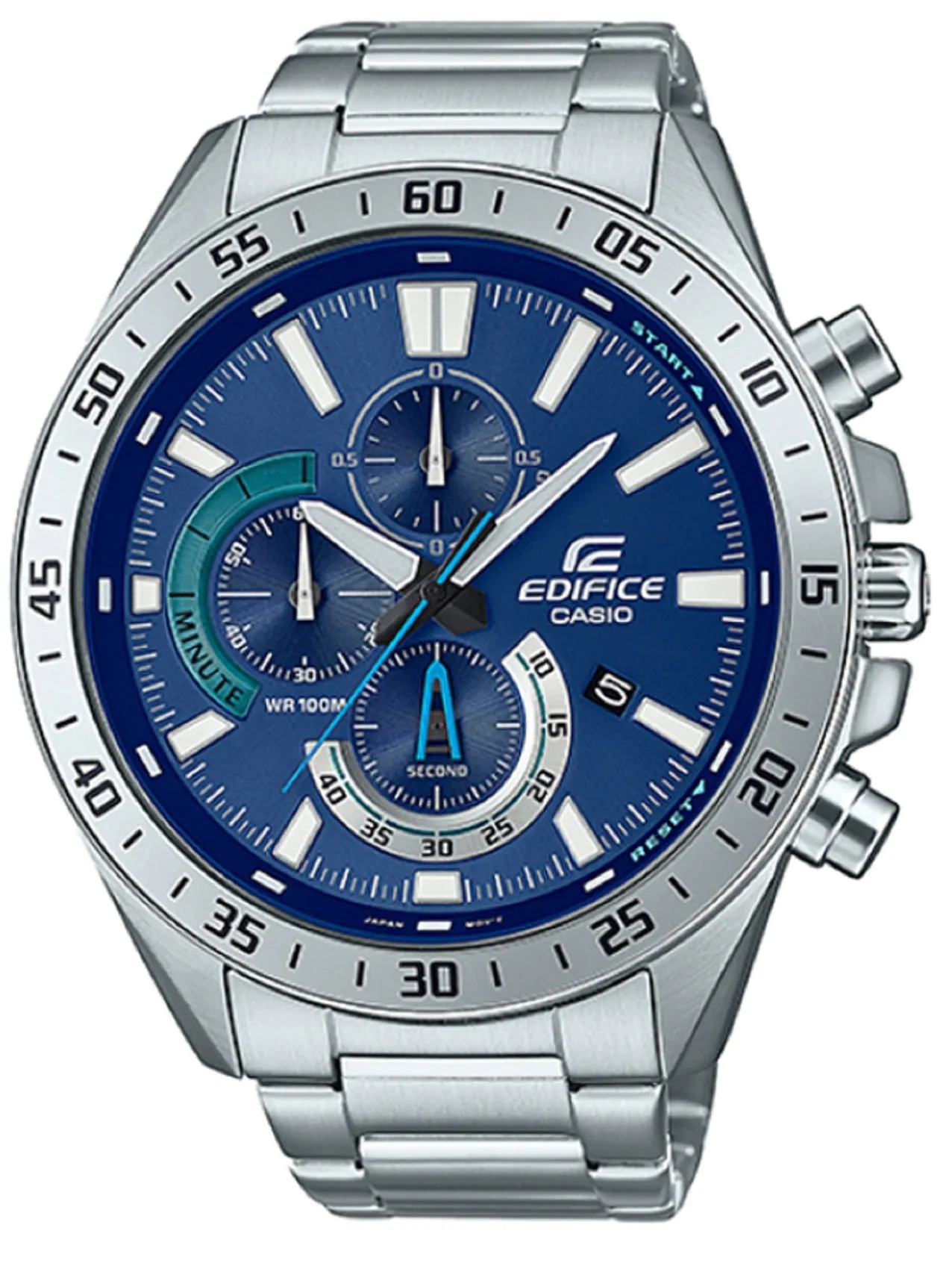 Casio Edifice EFV-620D-2A Chronograph Stainless Steel Strap Watch For Men