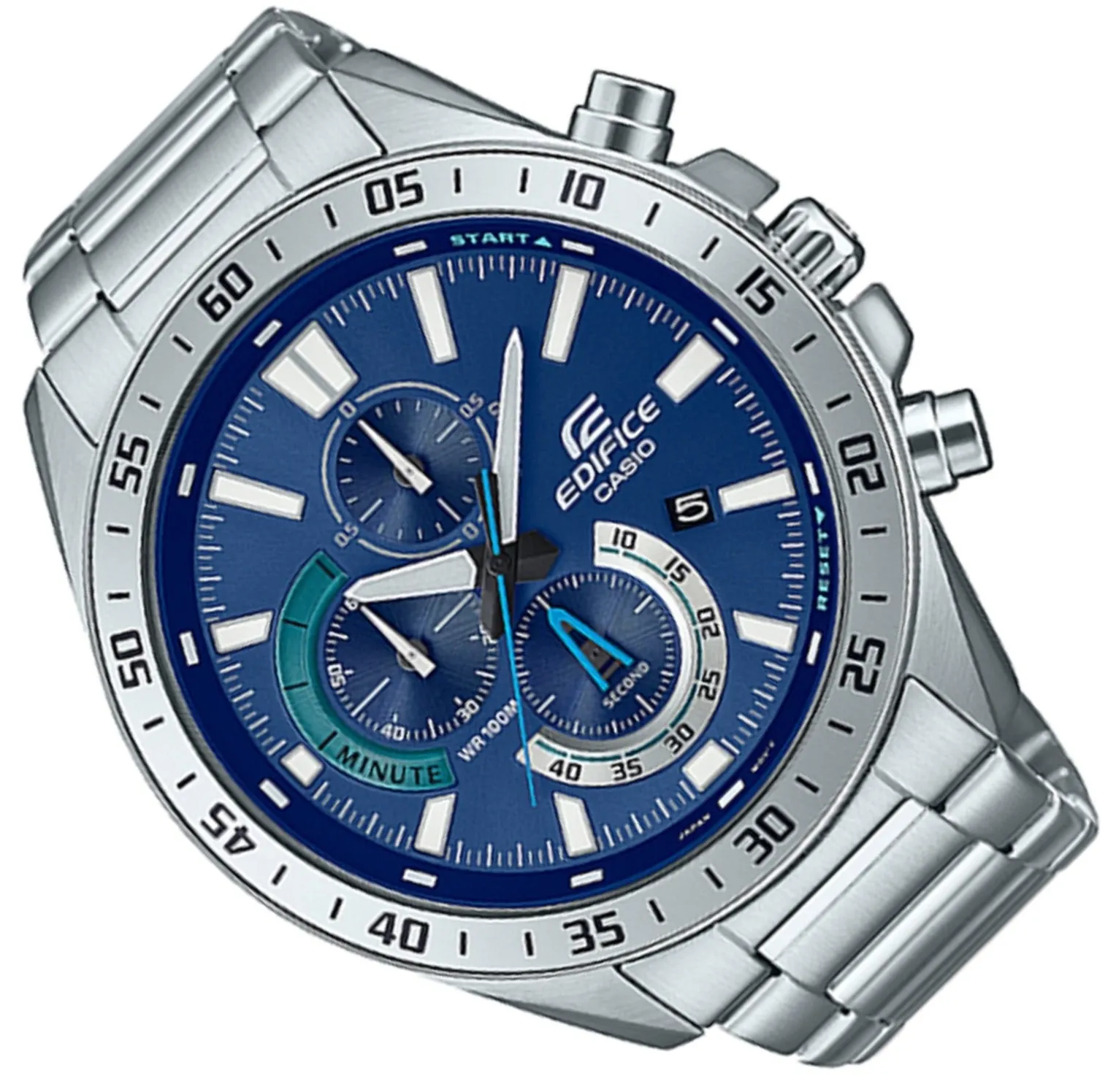 Casio Edifice EFV-620D-2A Chronograph Stainless Steel Strap Watch For Men