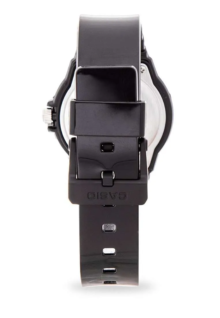 Casio LRW-200H-2EVDF Black Resin Strap Unisex Watch