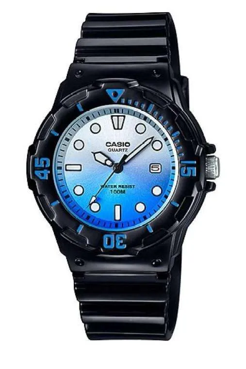 Casio LRW-200H-2EVDF Black Resin Strap Unisex Watch