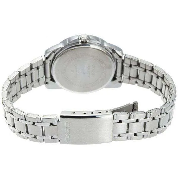 Casio LTP-1335D-7AVDF Silver Stainless Steel Strap Watch for Women