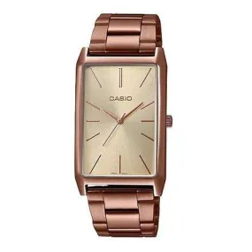 Casio LTP-E156R-9A Rose Gold Stainless Watch for Women