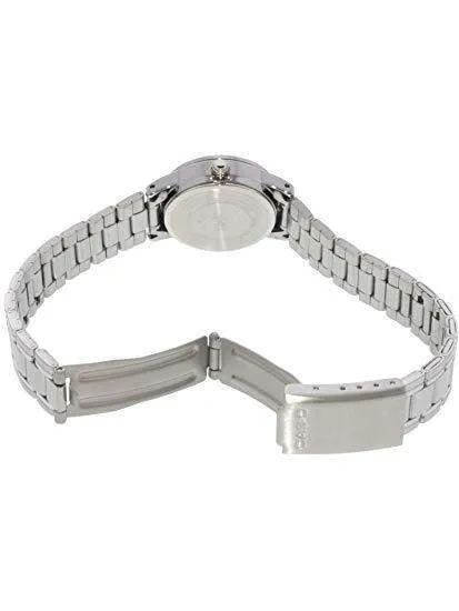 Casio LTP-V002D-4B Silver Stainless Steel Strap Watch for Women