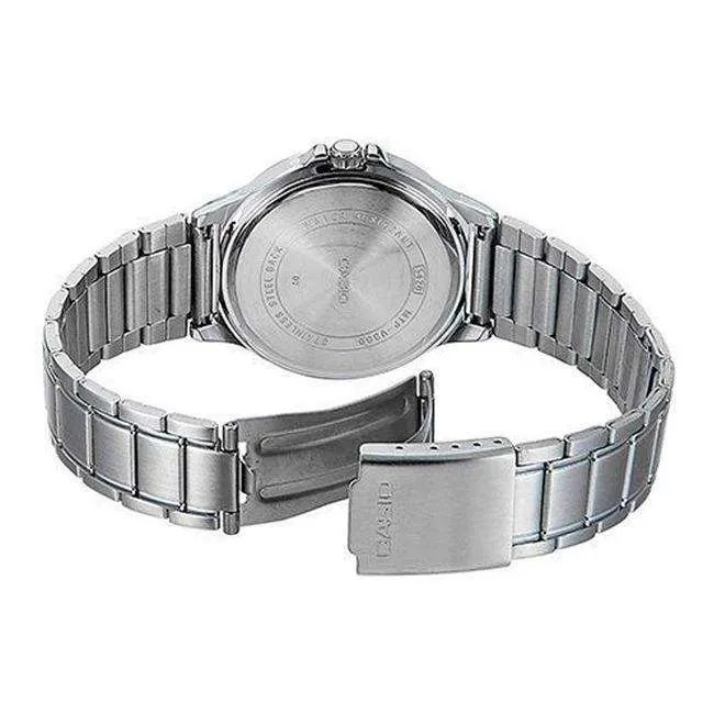 Casio LTP-V300D-1A Silver Stainless Steel Strap Watch for Women