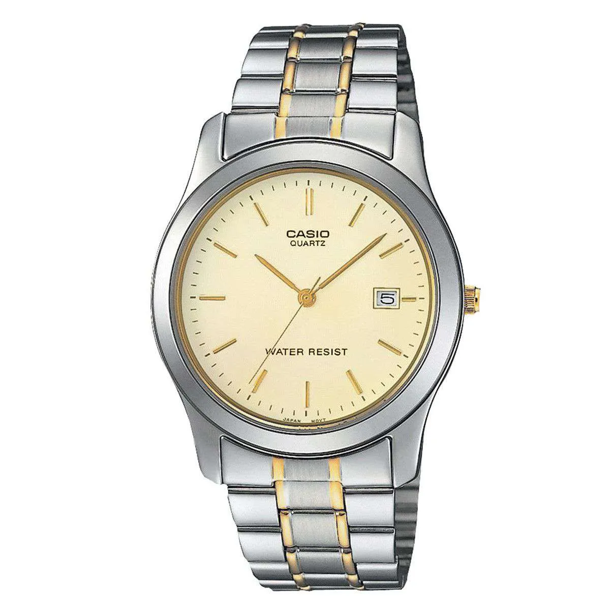 Casio MTP-1141G-9ARDF Two Tone Stainless Steel Strap Watch for Men