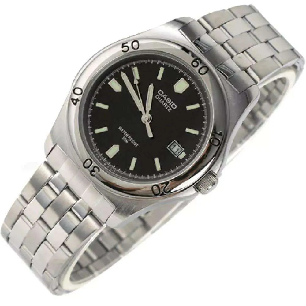 Casio MTP-1213A-1AVDF Silver Stainless Steel Strap Watch for Men