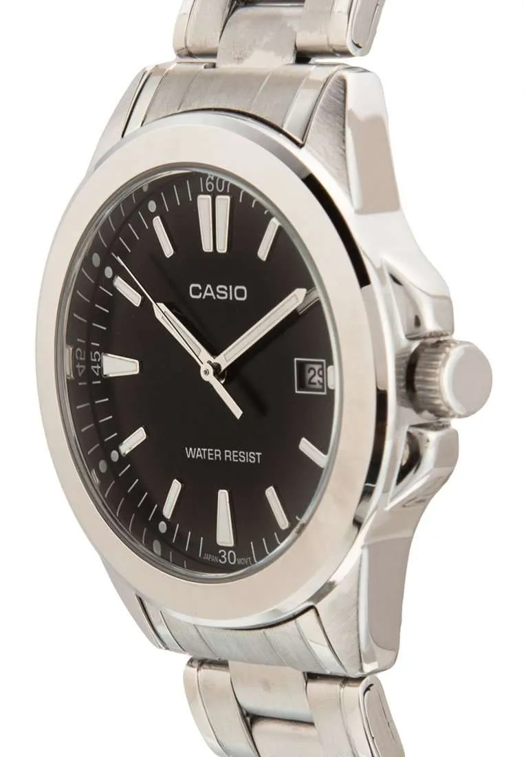 Casio MTP-1215A-1A2DF Silver Stainless Steel Strap Watch for Men