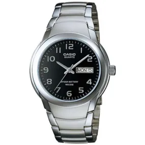 Casio MTP-1229D-1A Silver Stainless Steel Strap Watch for Men