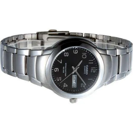 Casio MTP-1229D-1A Silver Stainless Steel Strap Watch for Men