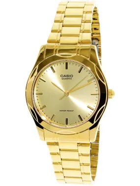 Casio MTP-1275G-9A Gold Stainless Steel Watch For Men