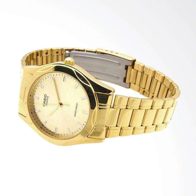 Casio MTP-1275G-9A Gold Stainless Steel Watch For Men