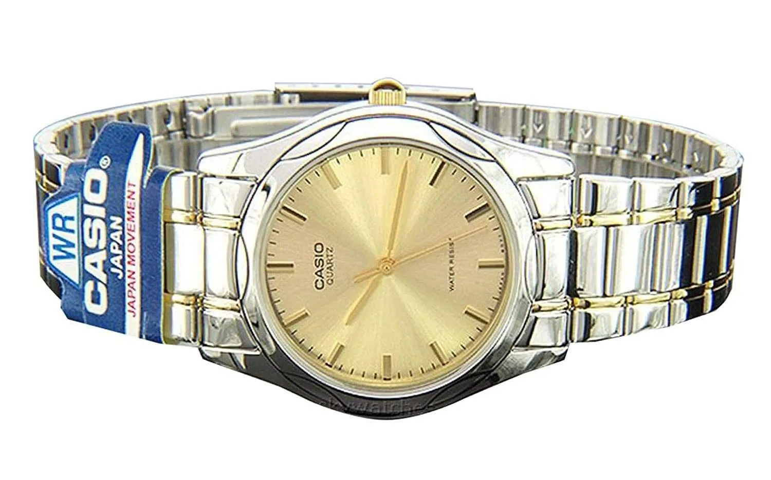 Casio MTP-1275SG-9A Two Tone Stainless Steel Watch for Men