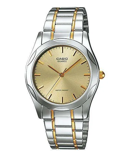 Casio MTP-1275SG-9A Two Tone Stainless Steel Watch for Men