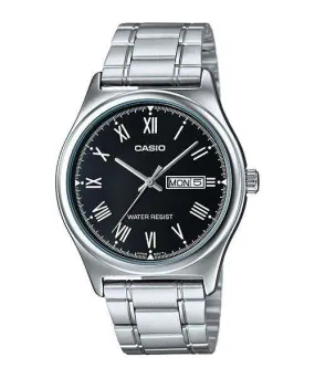 Casio MTP-V006D-1B Silver Stainless Watch for Men