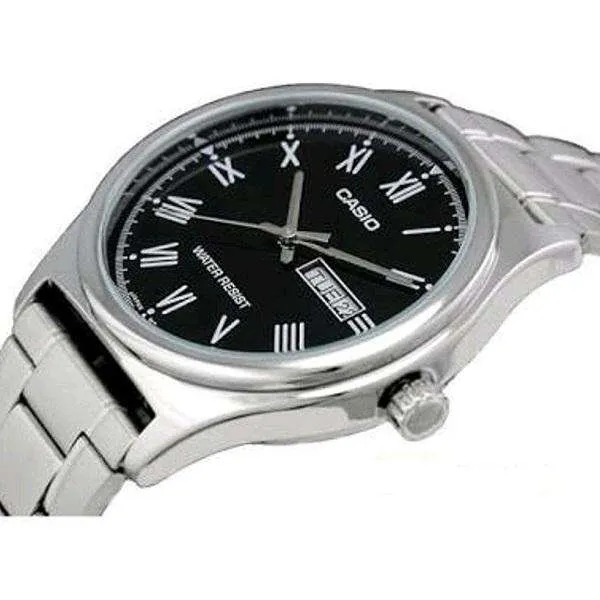 Casio MTP-V006D-1B Silver Stainless Watch for Men