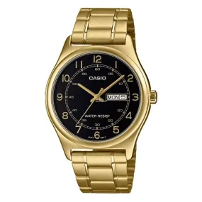 Casio MTP-V006G-1B Gold Stainless Watch for Men